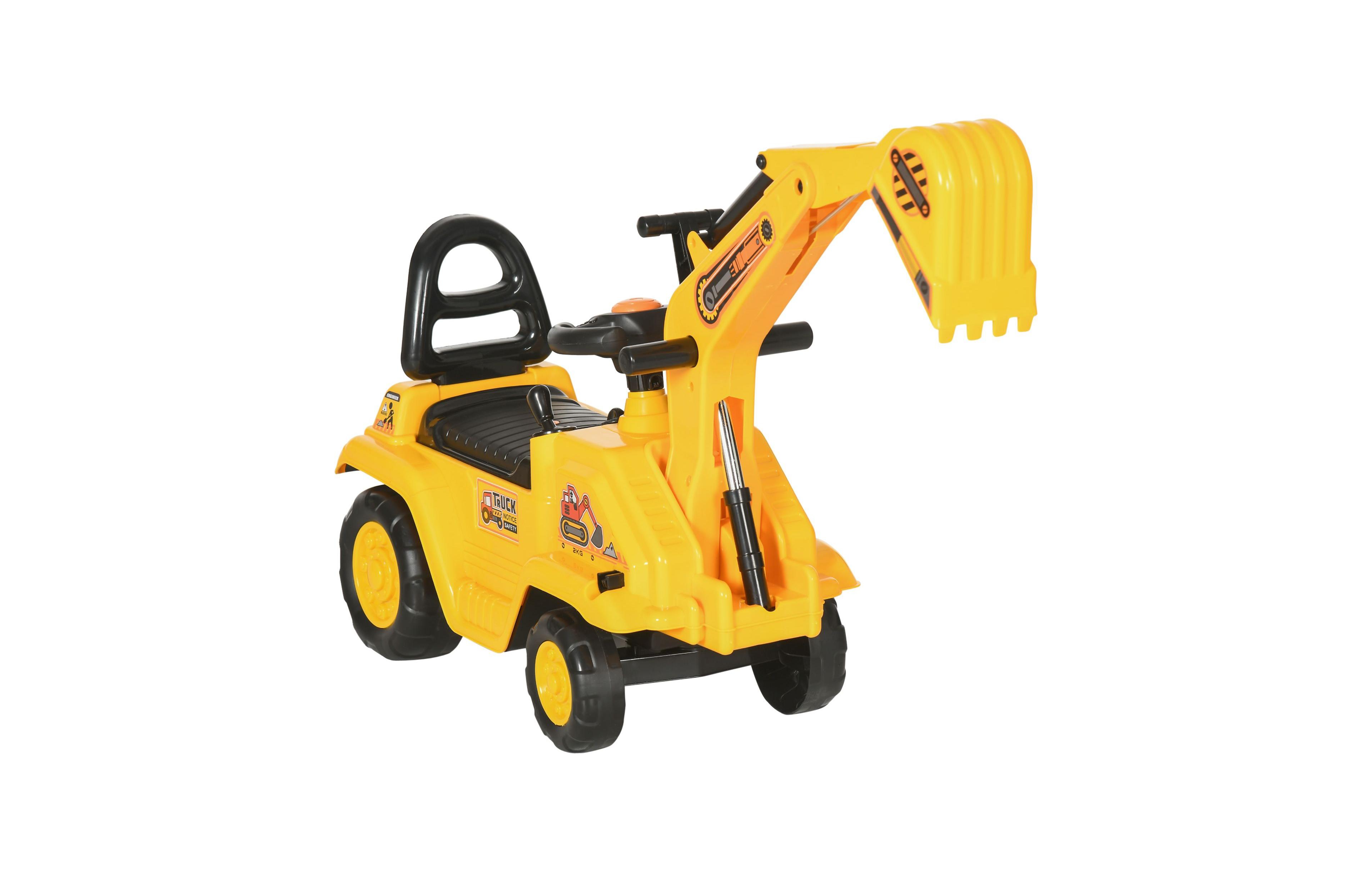 Sevorley Kids Ride-On Vehicle with Steering Wheel and Horn, Ages 2-4 Years