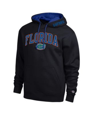 Men's  Black Florida Gators Arch Tackle Twill Hoodie