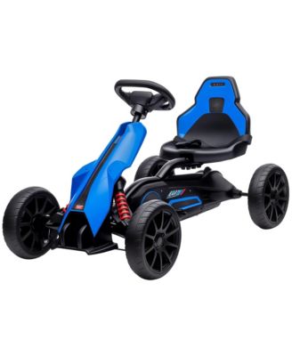 Kids Go-Kart 12V with Adjustable Seat and Seat Restraint, Ages 3-8