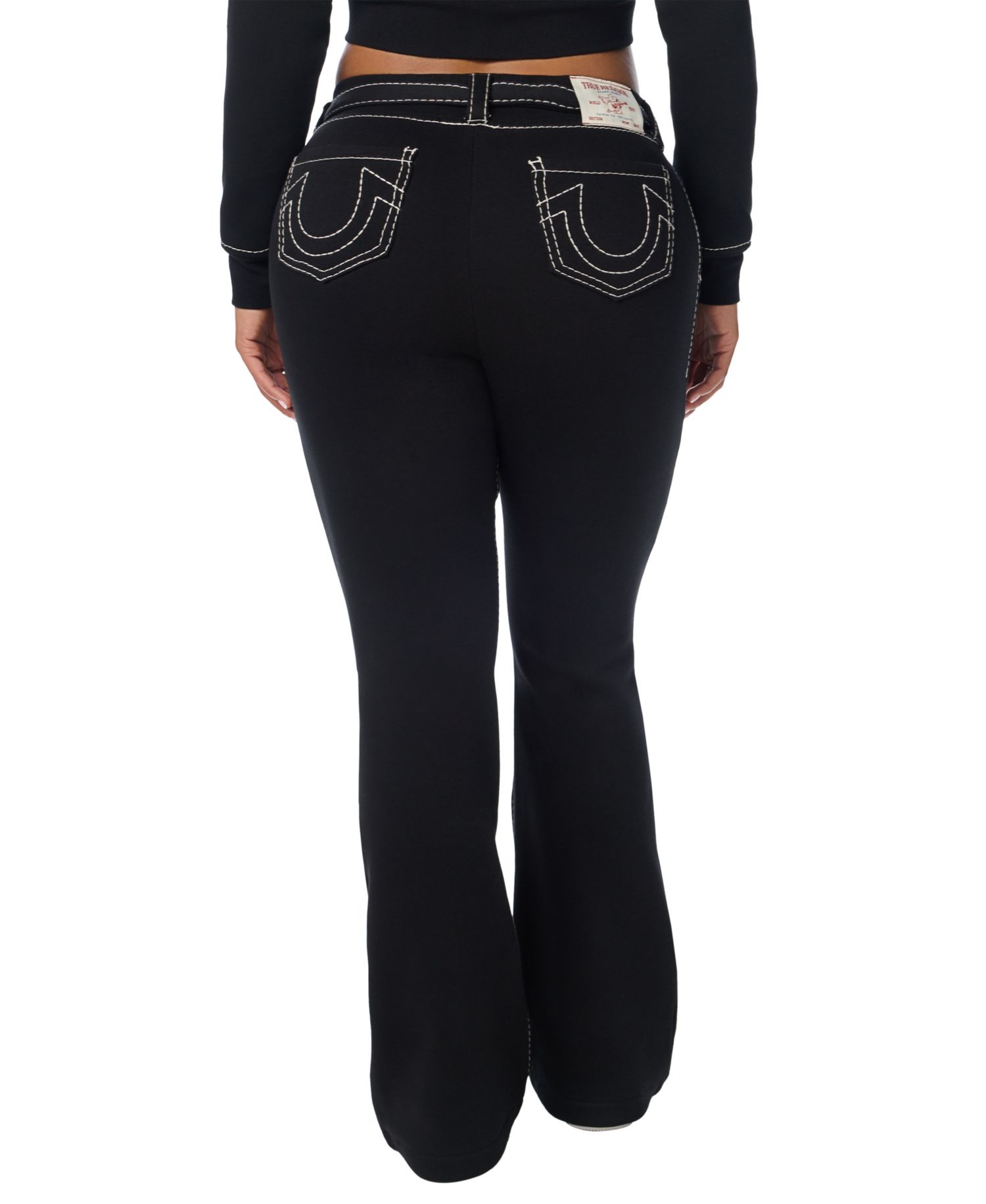 Women's Pull-On Bootcut Cotton-Blend Pants