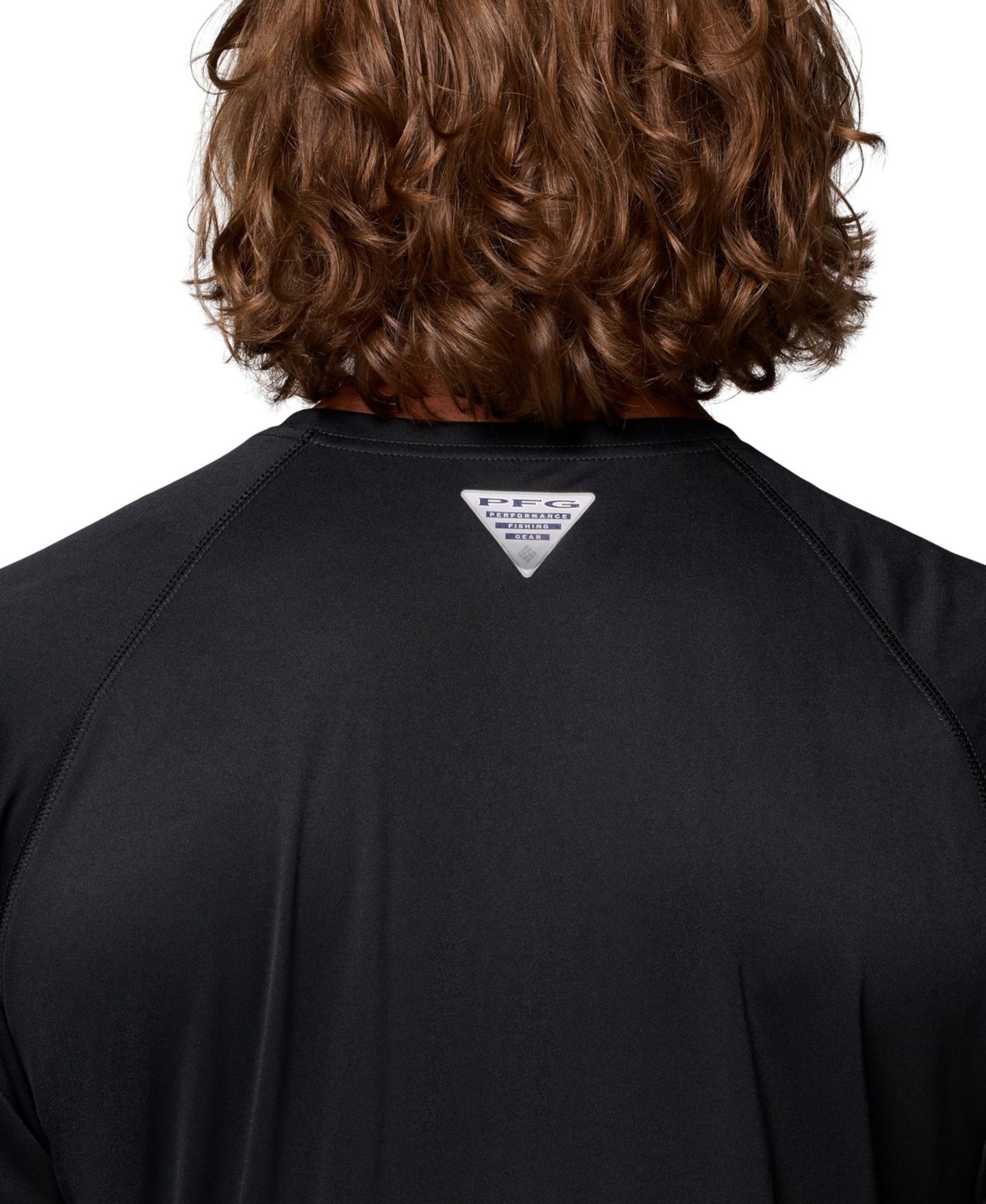 Мужская футболка Columbia Black Alabama Crimson Tide Terminal Tackle Omni-Shade Raglan Long Sleeve — фото 6