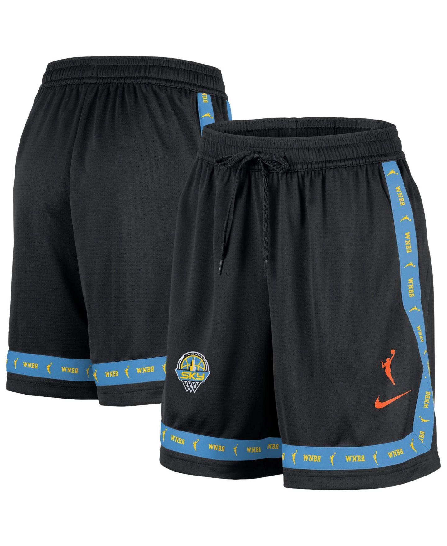 Женские шорты Nike Black Chicago Sky Crossover Practice — фото 1