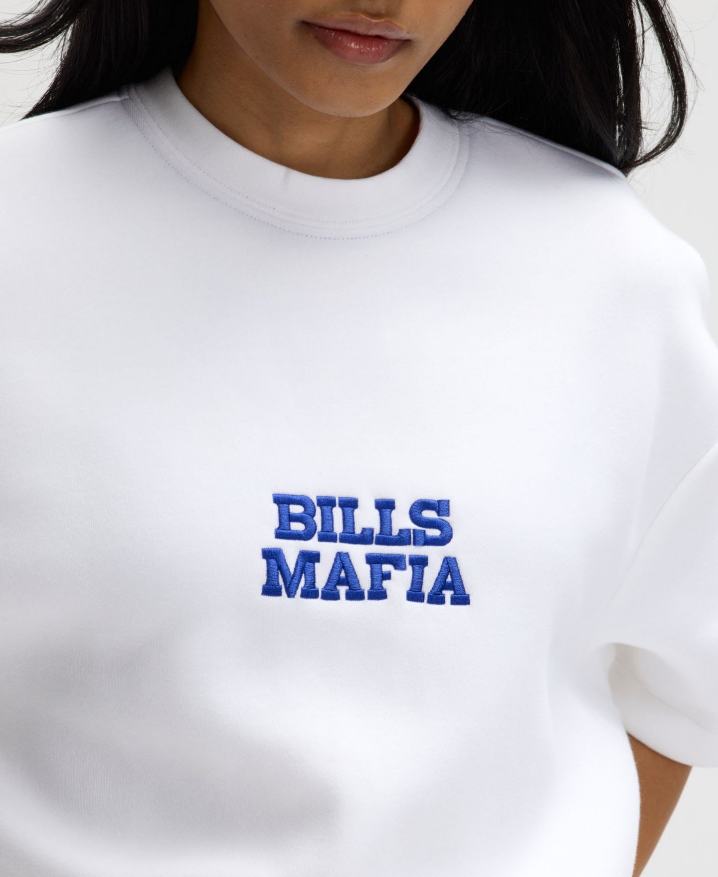 Женское платье Nike White Buffalo Bills Rivalries Collection Oversized Tech Fleece — фото 6