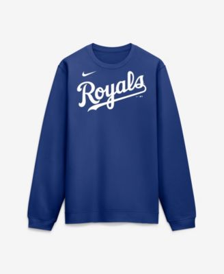 Men's Royal Kansas City Royals Primetime Wordmark Sweatshirt