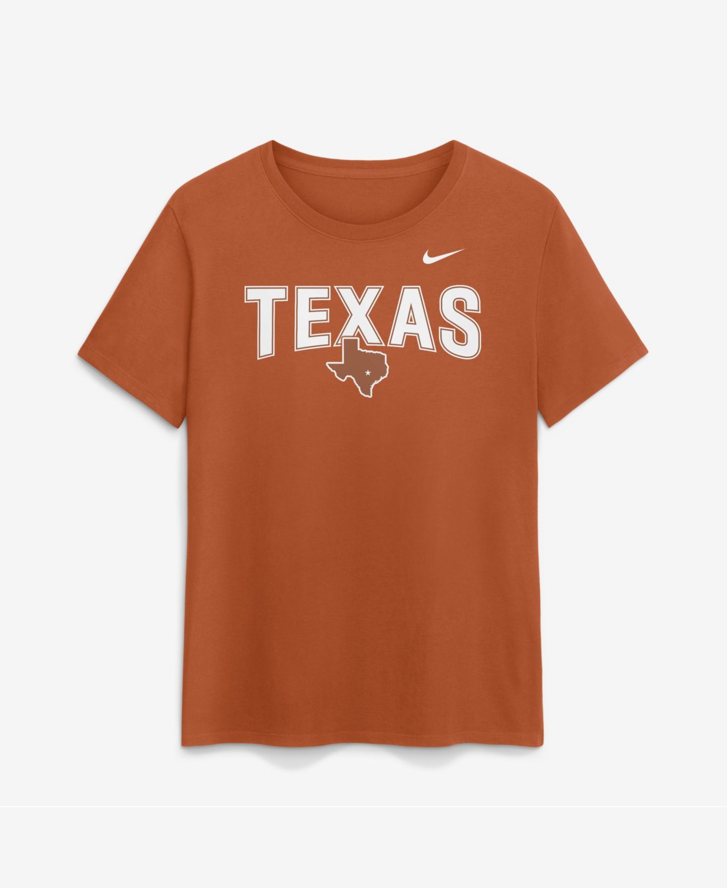 Женская футболка Nike Texas Orange Texas Longhorns Arch Logo — фото 1
