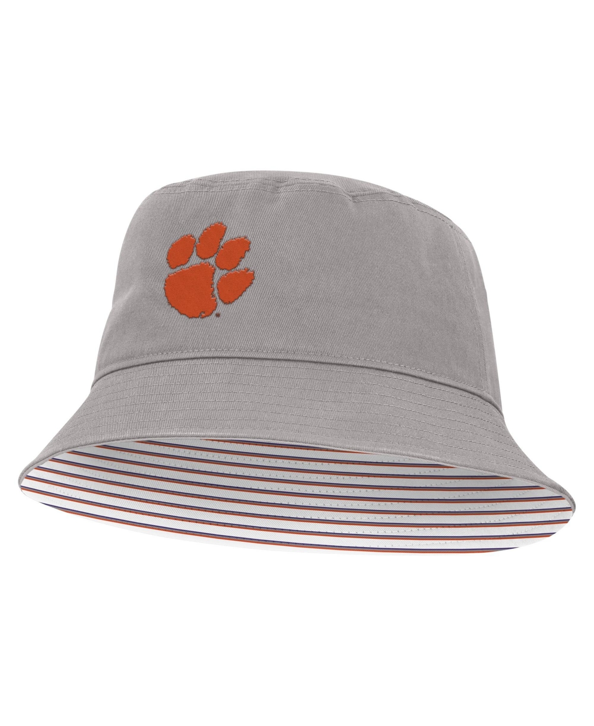 Nike Men's and Women's Gray Clemson Tigers Primetime Apex Bucket Hat