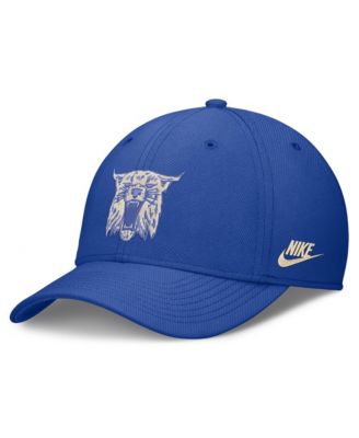 Men's  Royal Kentucky Wildcats Dri-FIT Vintage Rise Swooshflex Flex Hat