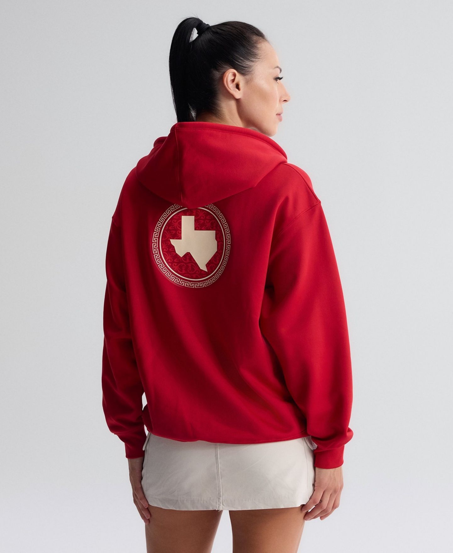 Женское худи Nike Red Texas Rangers Authentic Collection City Connect Therma — фото 2