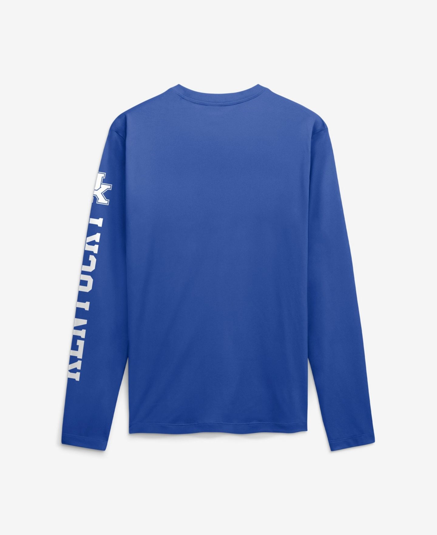 Мужская футболка Nike Royal Kentucky Wildcats Primetime Logo Sleeve Legend Dri-FIT Long Sleeve — фото 2