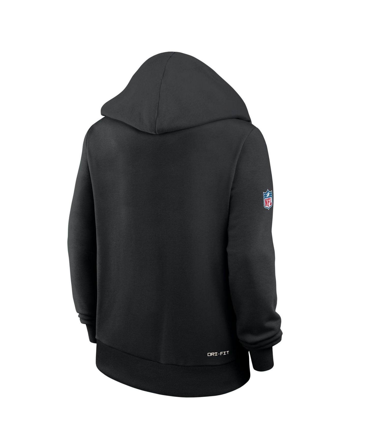 Женское худи Nike Black Pittsburgh Steelers 2026 NFL Crucial Catch Sideline Standard Issue Dri-FIT Pullover — фото 5