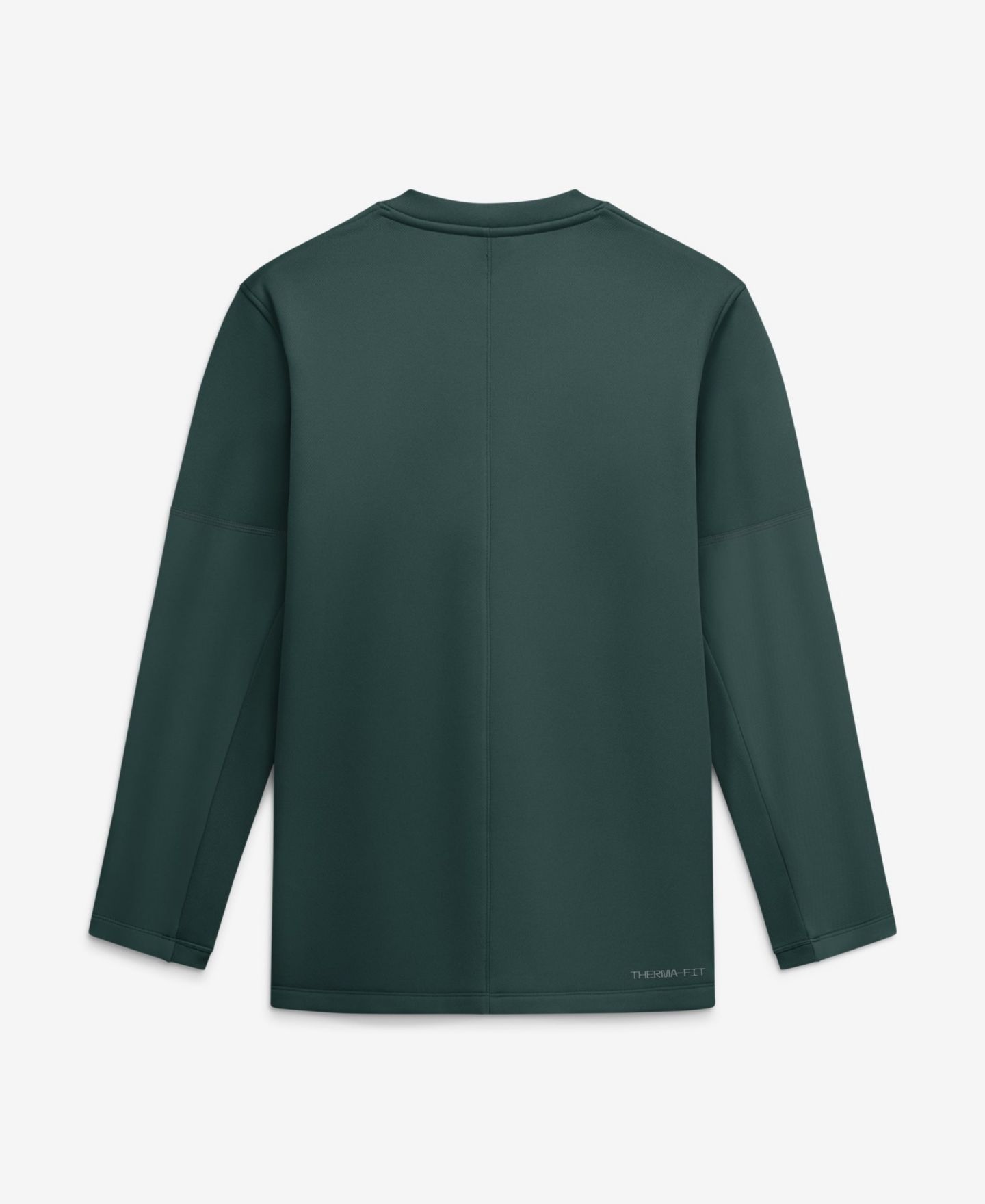 Мужской топ Nike Green Michigan State Spartans 2026Â Sideline Coaches Therma-FIT Long Sleeve — фото 2