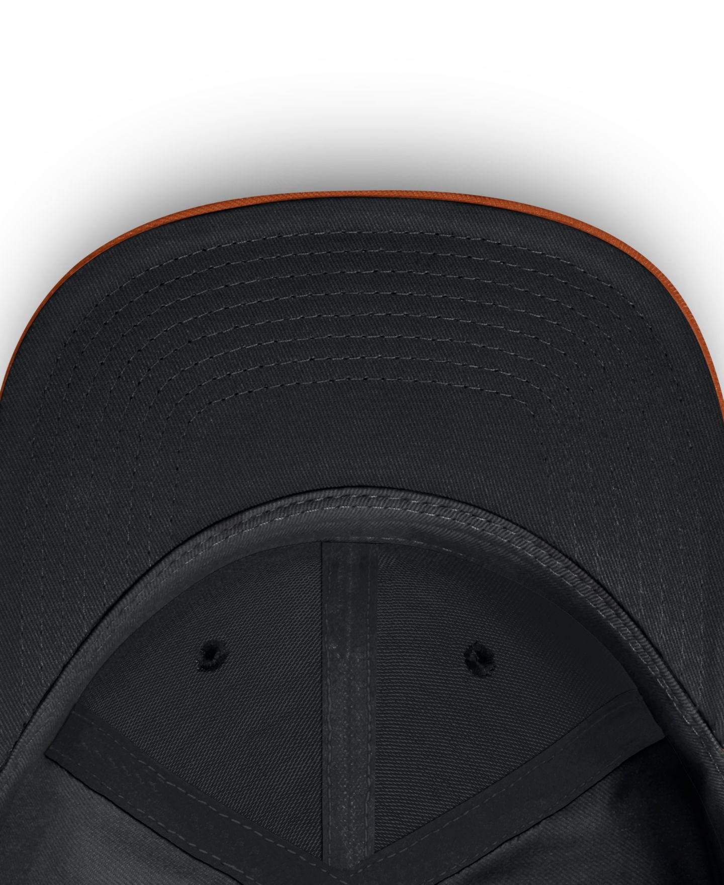 Мужская кепка Nike Black Texas Longhorns Dri-FIT Primetime Script Fitted Hat — фото 5