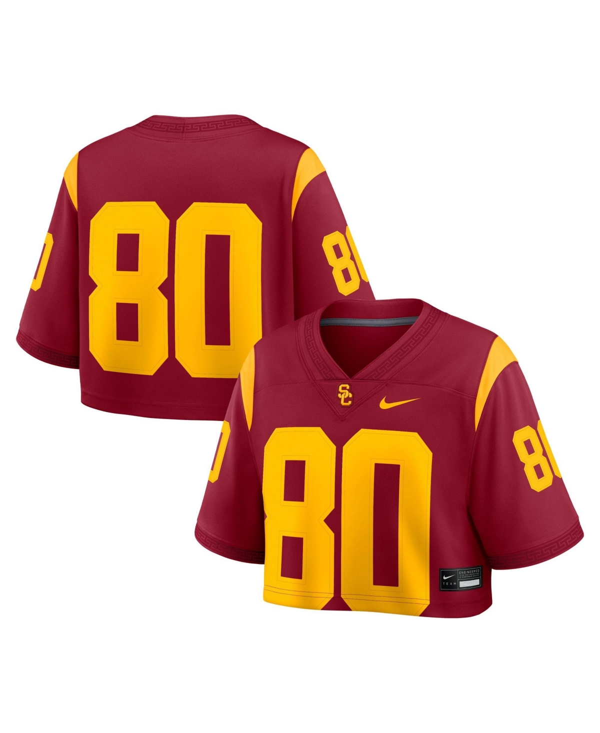 Nike Women's Cardinal Usc Trojans Game Crop Top Jersey