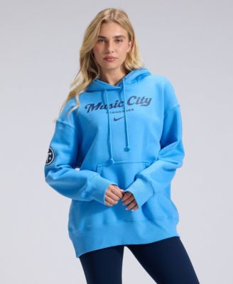 Women's  Light Blue Tennessee Titans 2026 Rivalries Collection Oversized Pullover Hoodie
