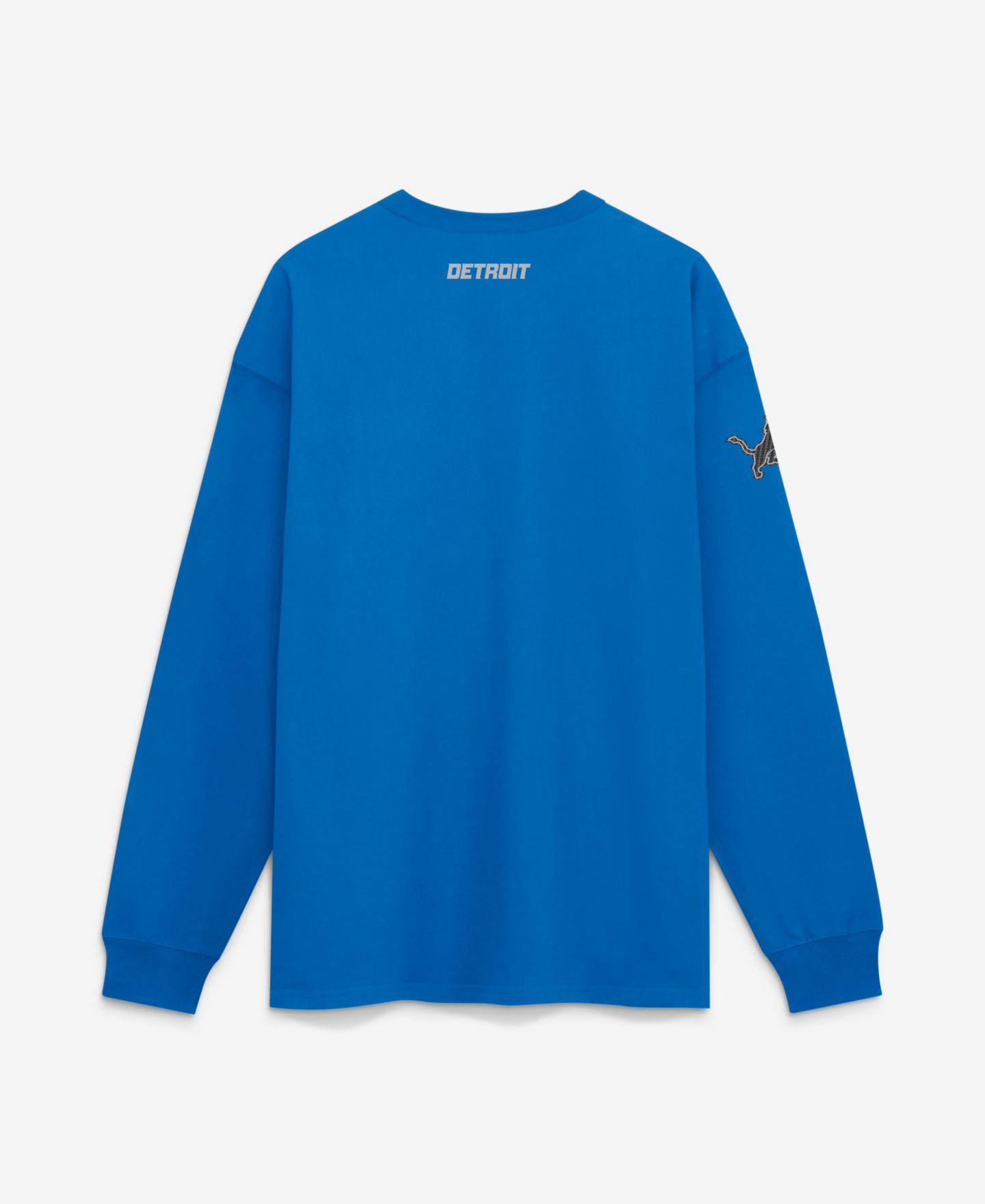 Мужская футболка Nike Blue Detroit Lions 2026 Rivalries Collection Max90 Long Sleeve — фото 3