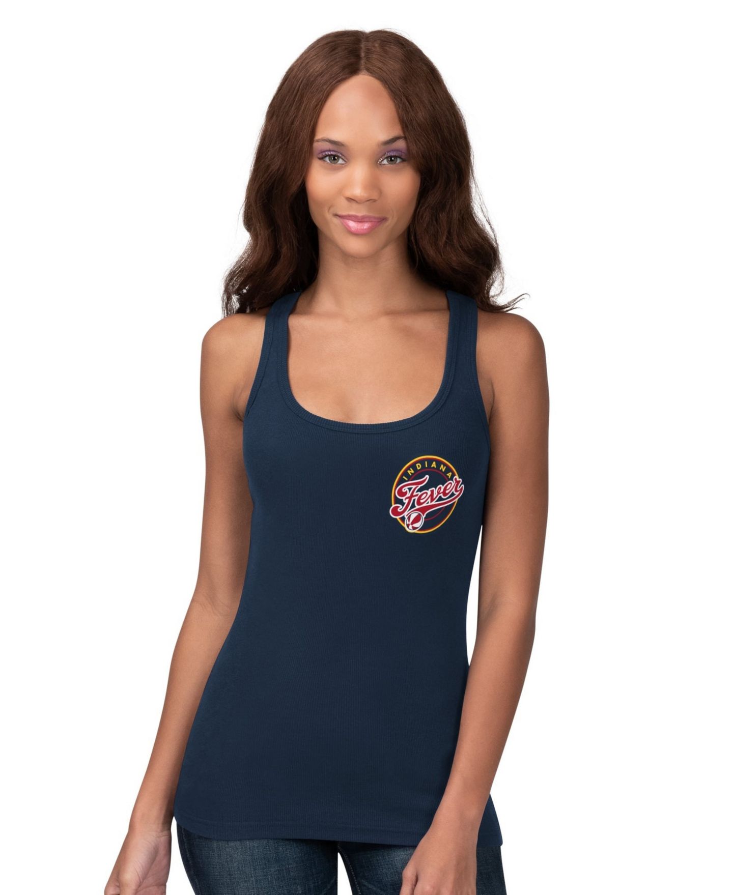 Женский топ Starter Navy Indiana Fever 30th Anniversary Preseason — фото 1