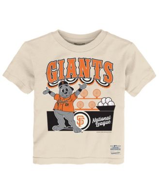 Toddler  Cream San Francisco Giants Step Back Up T-Shirt