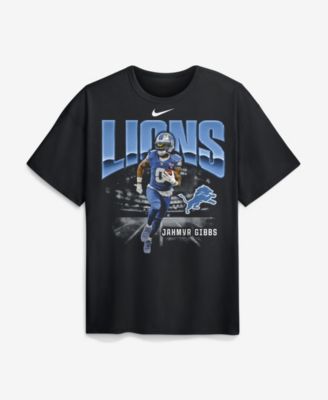 Men's Jahmyr Gibbs Black Detroit Lions Player Graphic Max90 T-Shirt