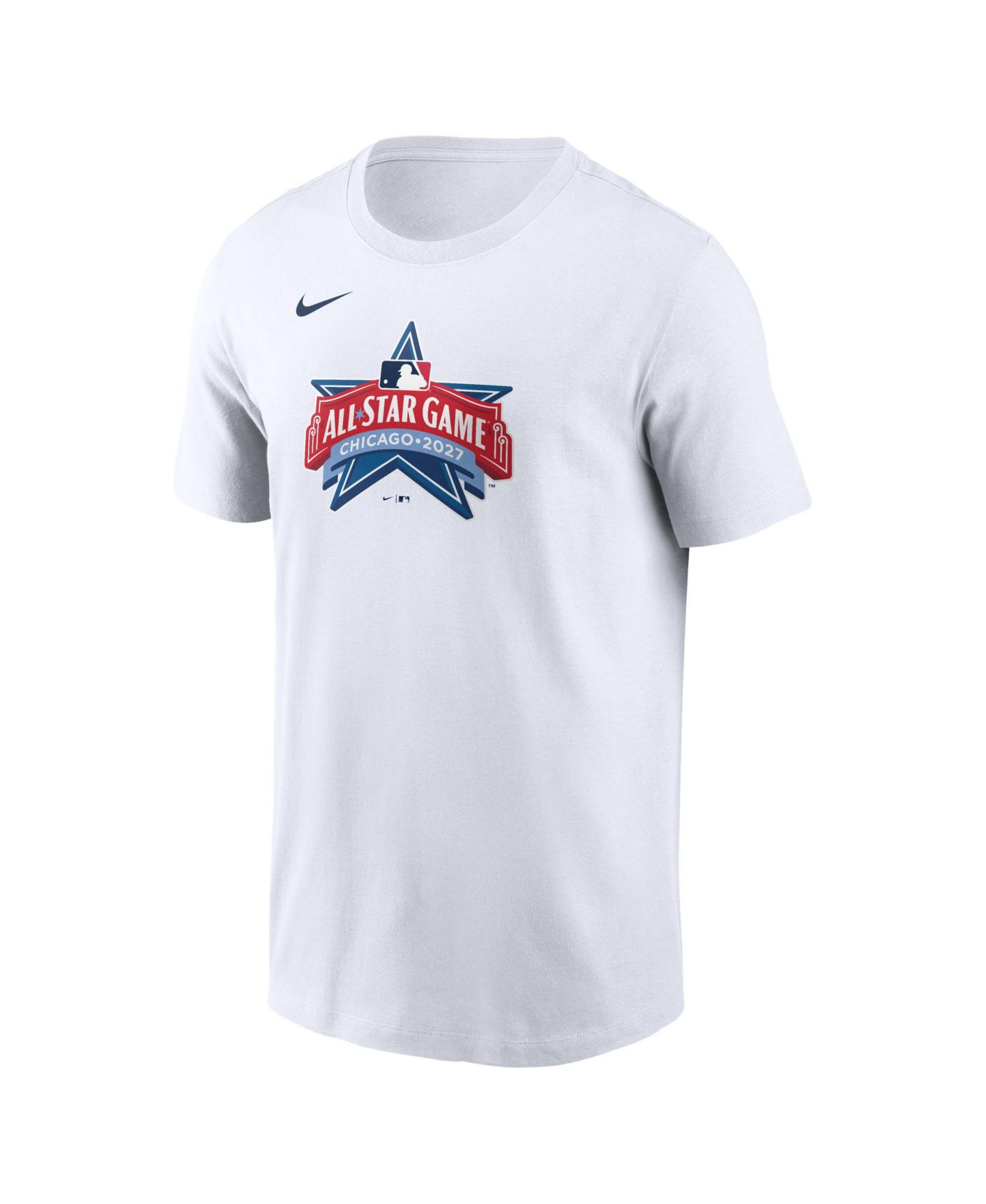 Мужская футболка Nike White 2027 MLB All-Star Game Logo — фото 3