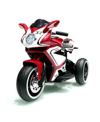 6V Electric Ride-On Motorcycle with Light-up Wheels, Ages 3-4