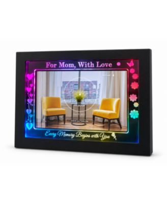 10.1" WiFi RGB Light Digital Photo Frame, 16GB Storage