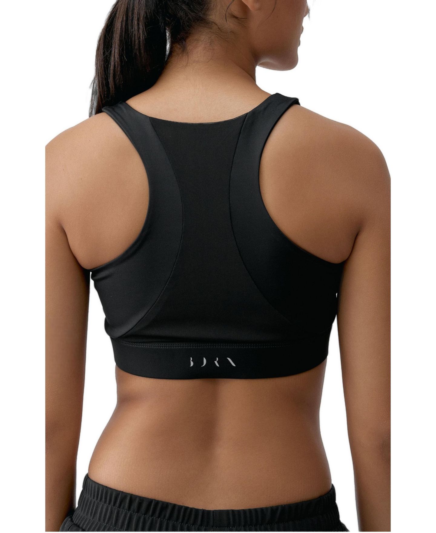 Женский топ Born Living Yoga Padma 2.0 High-Support Performance Sports, цвет: Чёрный — фото 2