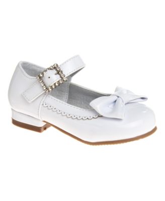 Big Girls' Flower Girl Mary Jane Low-Heeled Flats