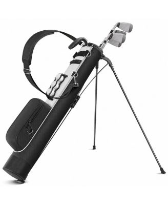 Lightweight Golf Stand Bag With Ball Holder Pockets For Driving Range Par 3 Courses