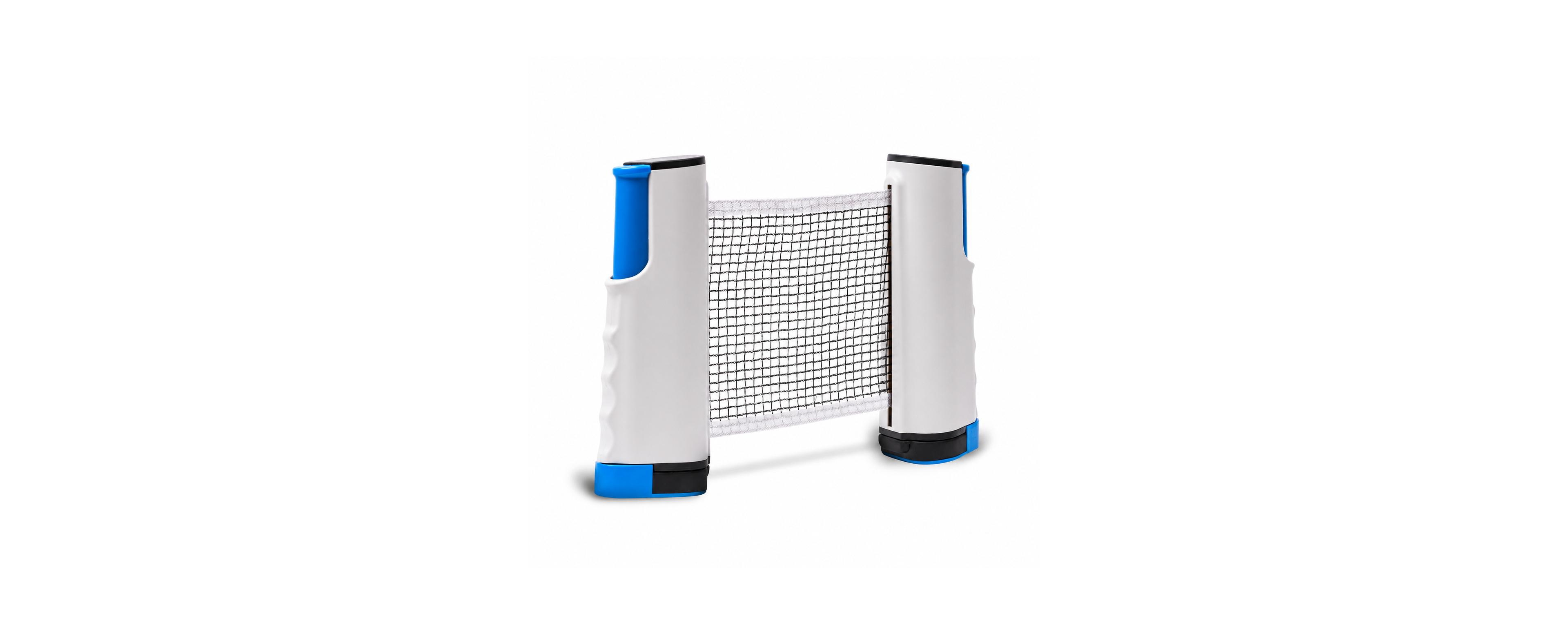 Sportneer Retractable Ping Pong Net Portable Clamps Fits Any Table Replacement Mesh Storage Bag