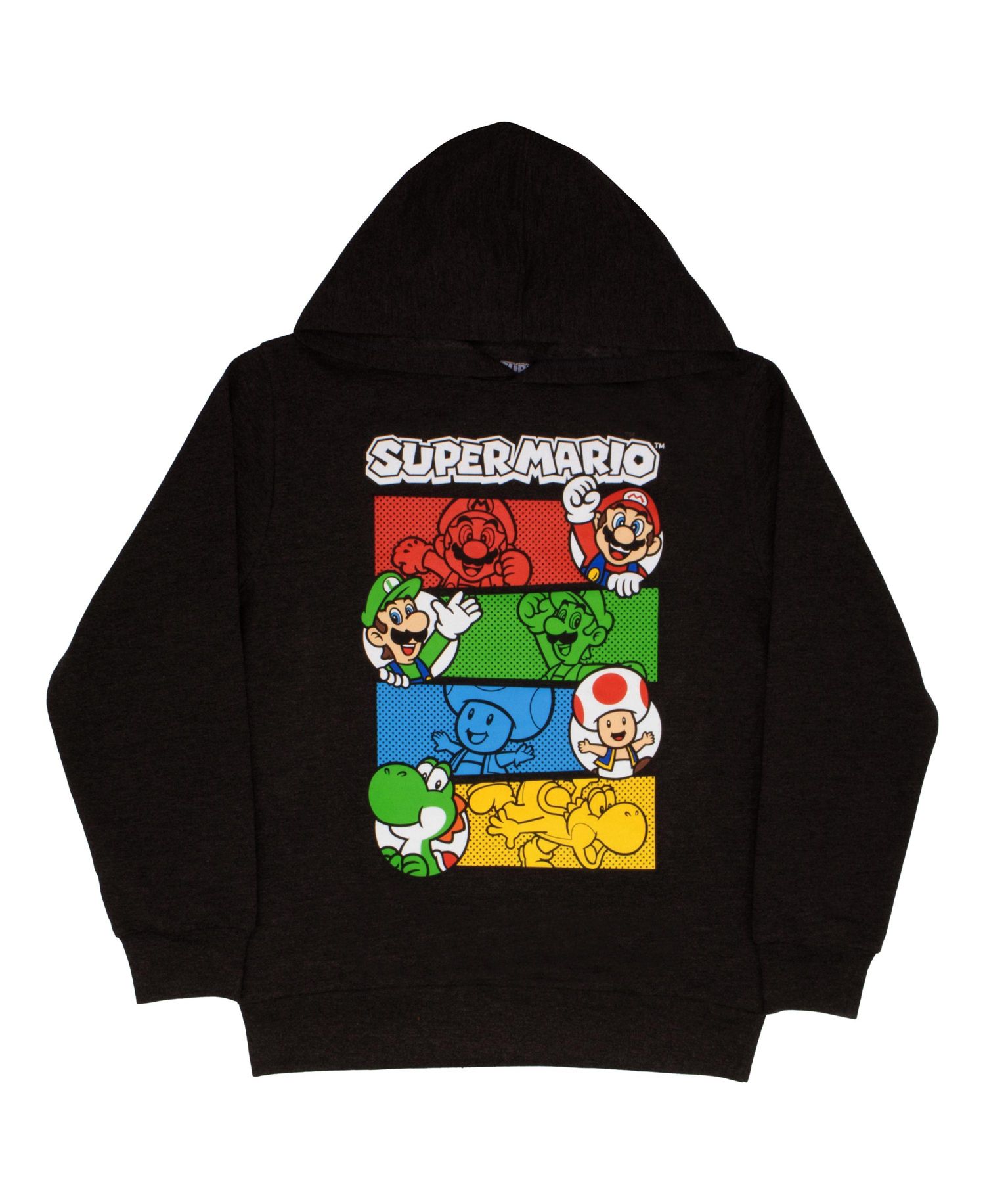 Boys' 4-20 Super Mario Graphic Hooded Sweatshirt and T-Shirt, 2-Piece Set