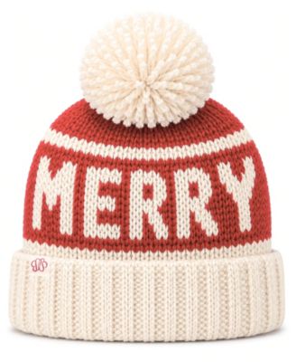 Toddler Merry Striped Pom-Pom Beanie