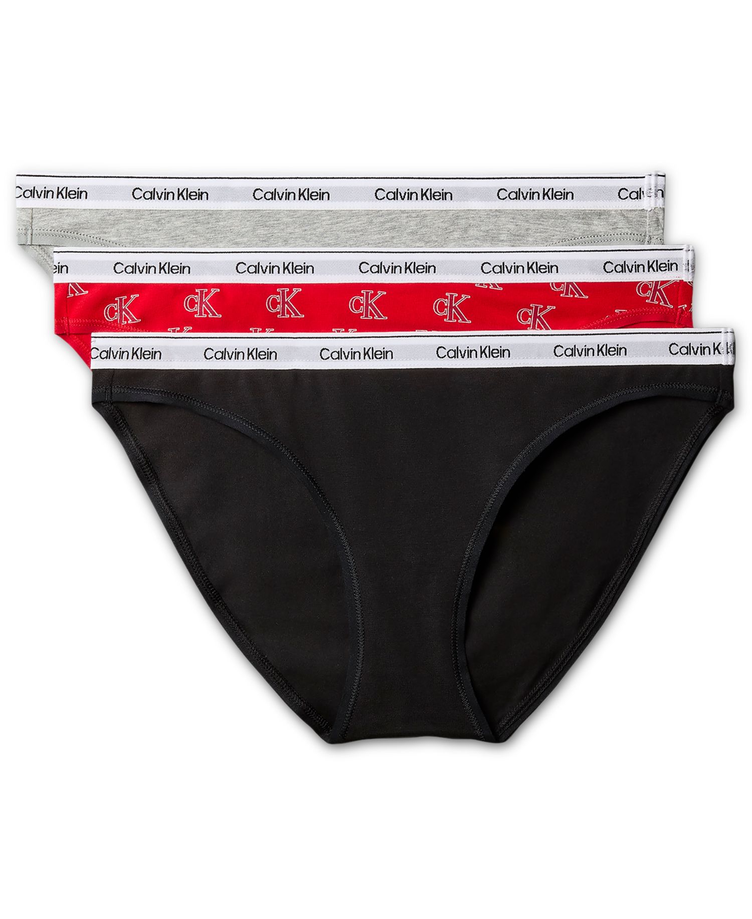Women's Modern Logo Bikini Underwear 3-Pack QD5207
