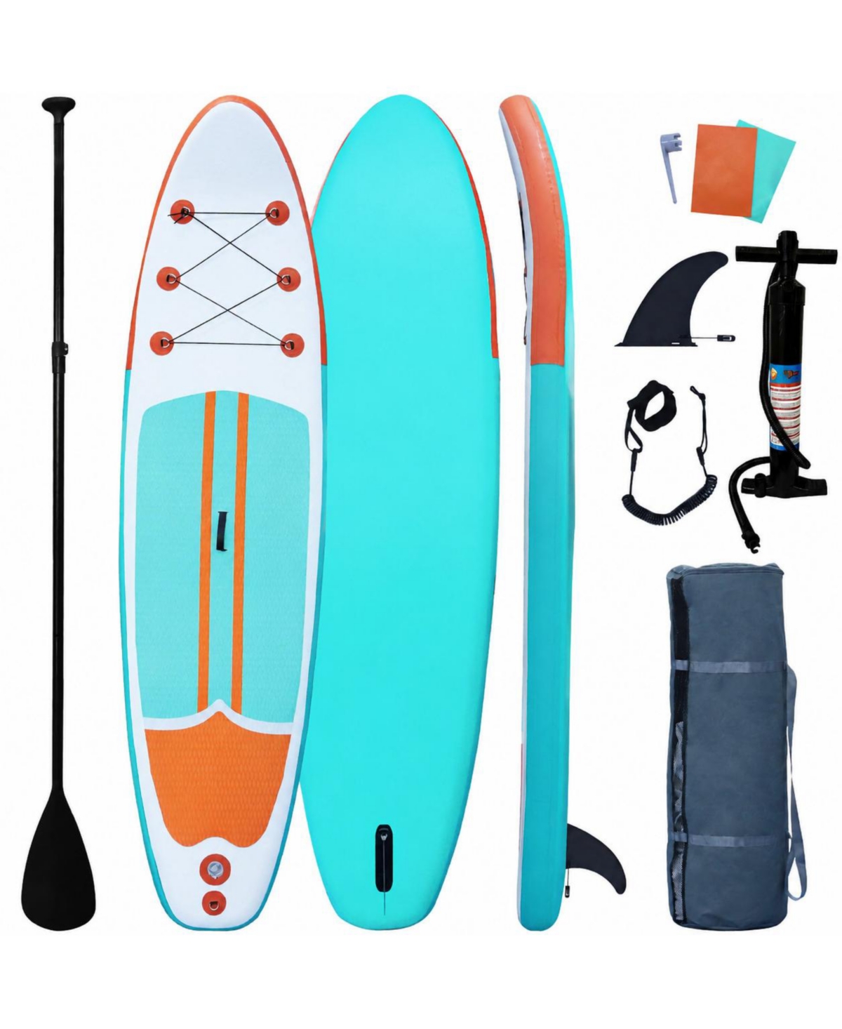 Furlihong Inflatable Stand Up Paddleboard Wide Stable With Accessories For All Skill Levels