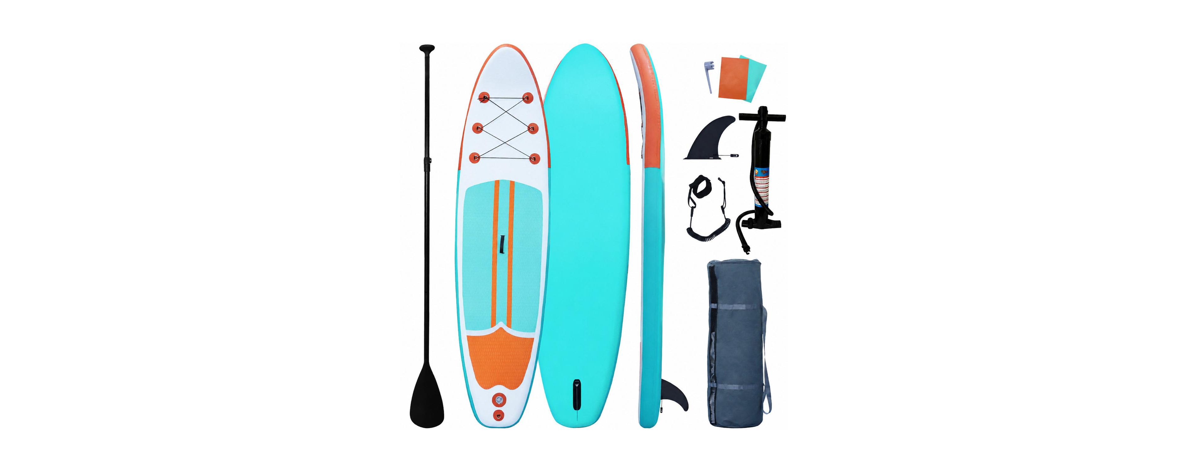 Furlihong Inflatable Stand Up Paddleboard Wide Stable With Accessories For All Skill Levels