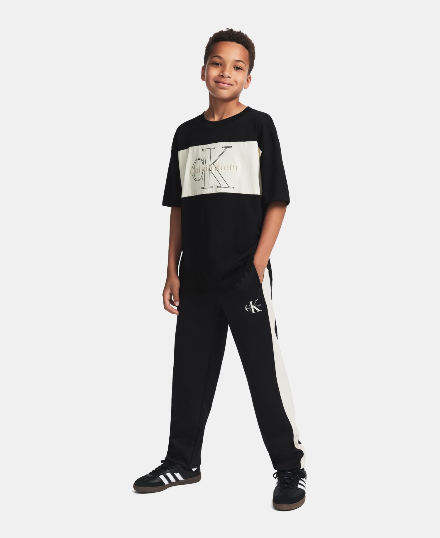 Boys' 8-20 Embroidered Short-Sleeve T-Shirt