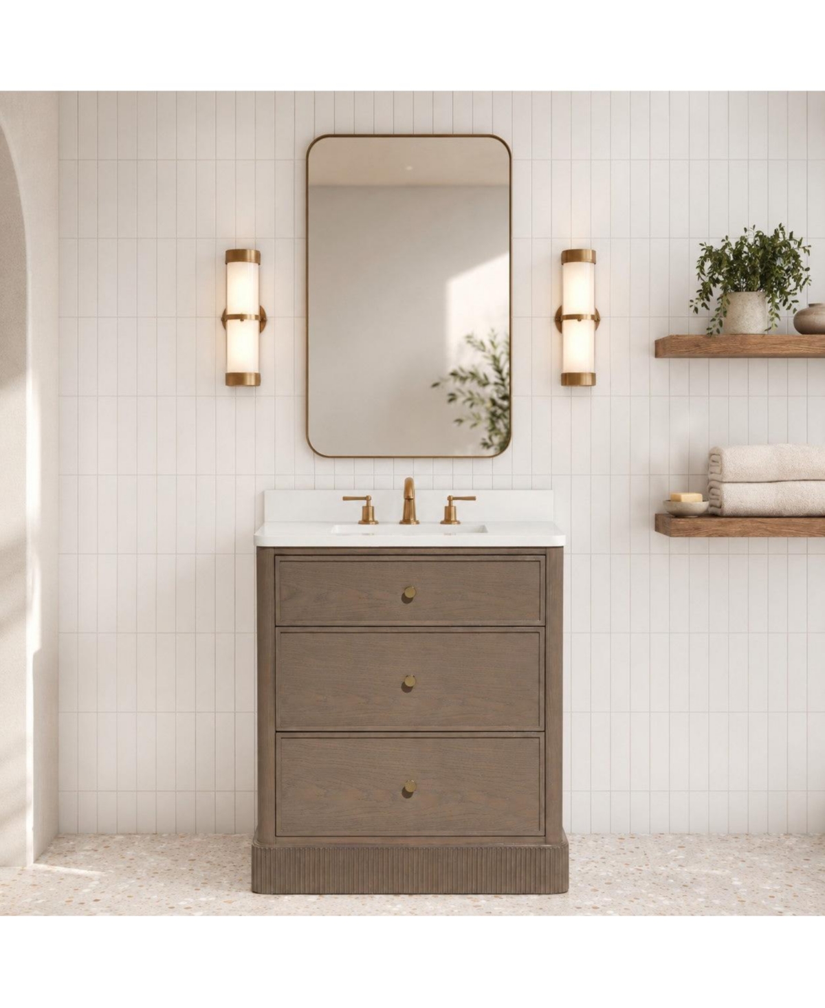 Ari Bath Jane 30" Bathroom Vanity Smoked