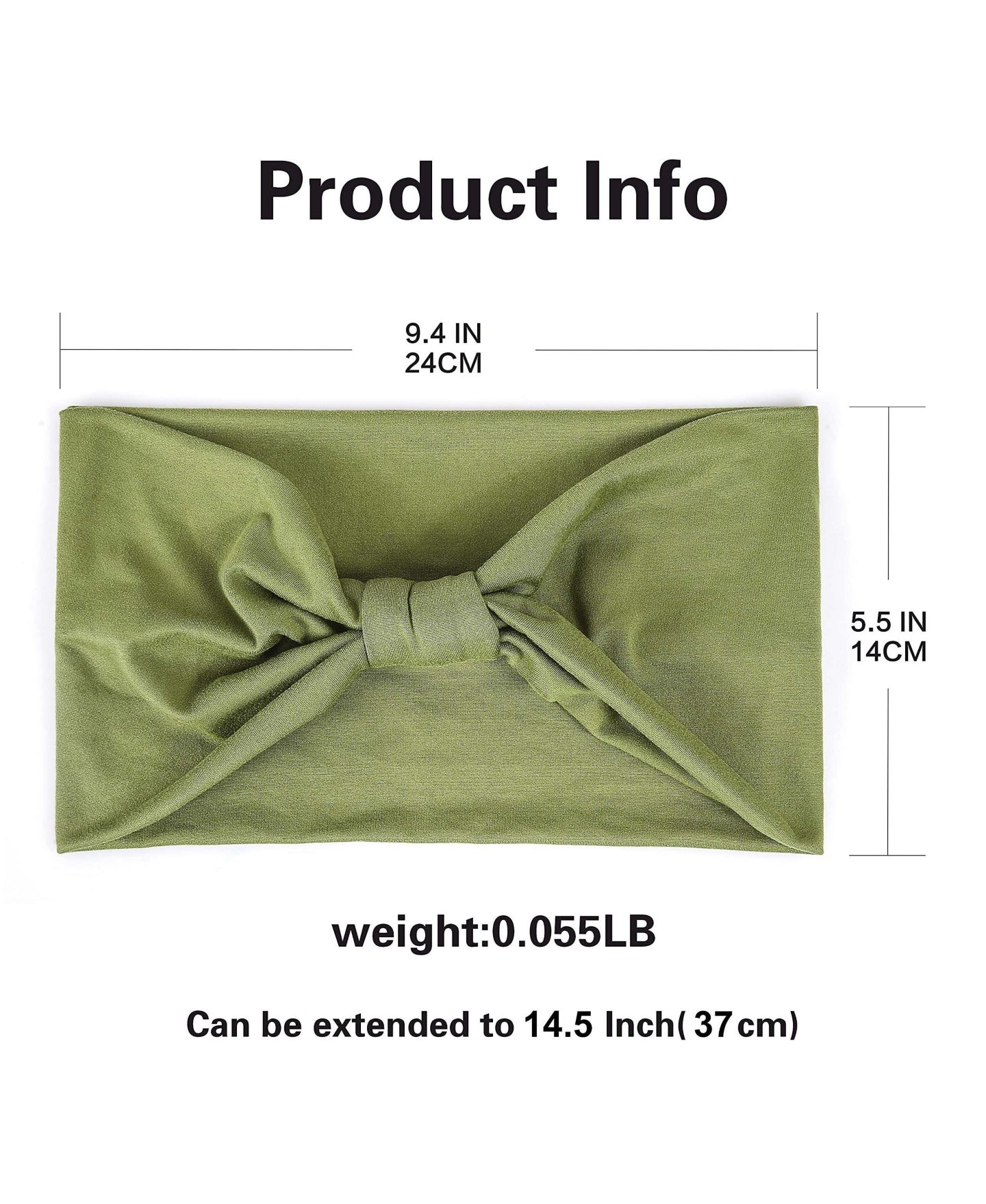 Женские аксессуары для волос peneyon Wide Non-slip Knotted Headbands, цвет: Open Miscellaneous — фото 2