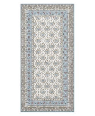 Amelia Floral Slip Resistant Accent Rug, 24" x 48"