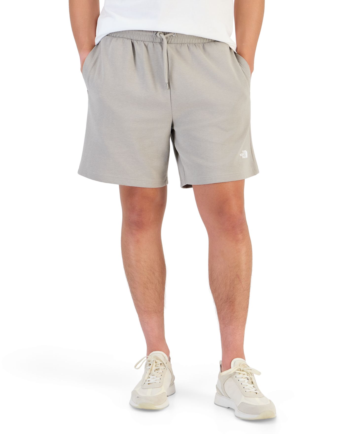 Мужские шорты The North Face Double Knit Pull-On, 7" Inseam, цвет: Серо-бежевый — фото 3