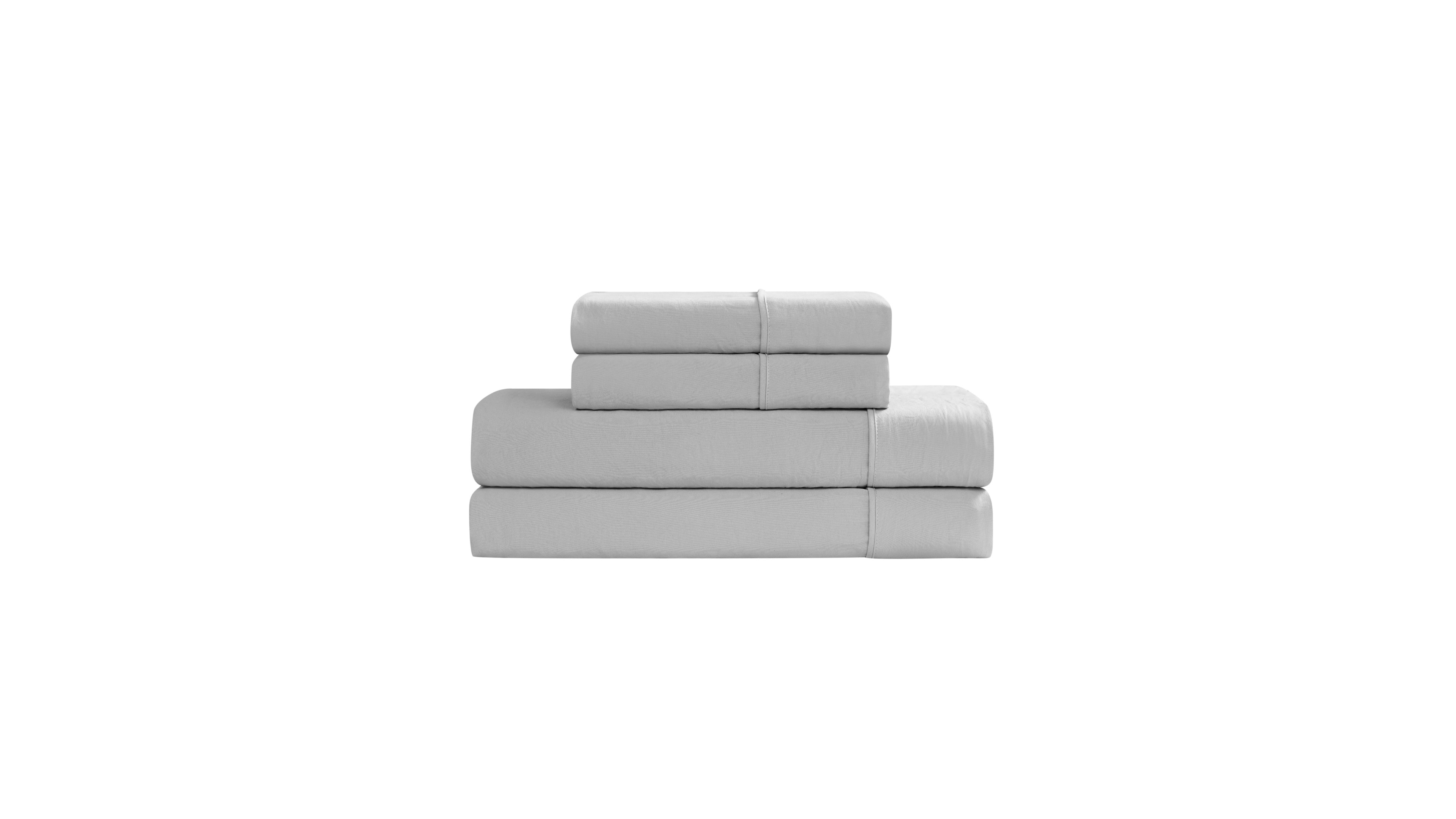 Champion Elastic Logo Microfiber 4-Piece Sheet Set, Full