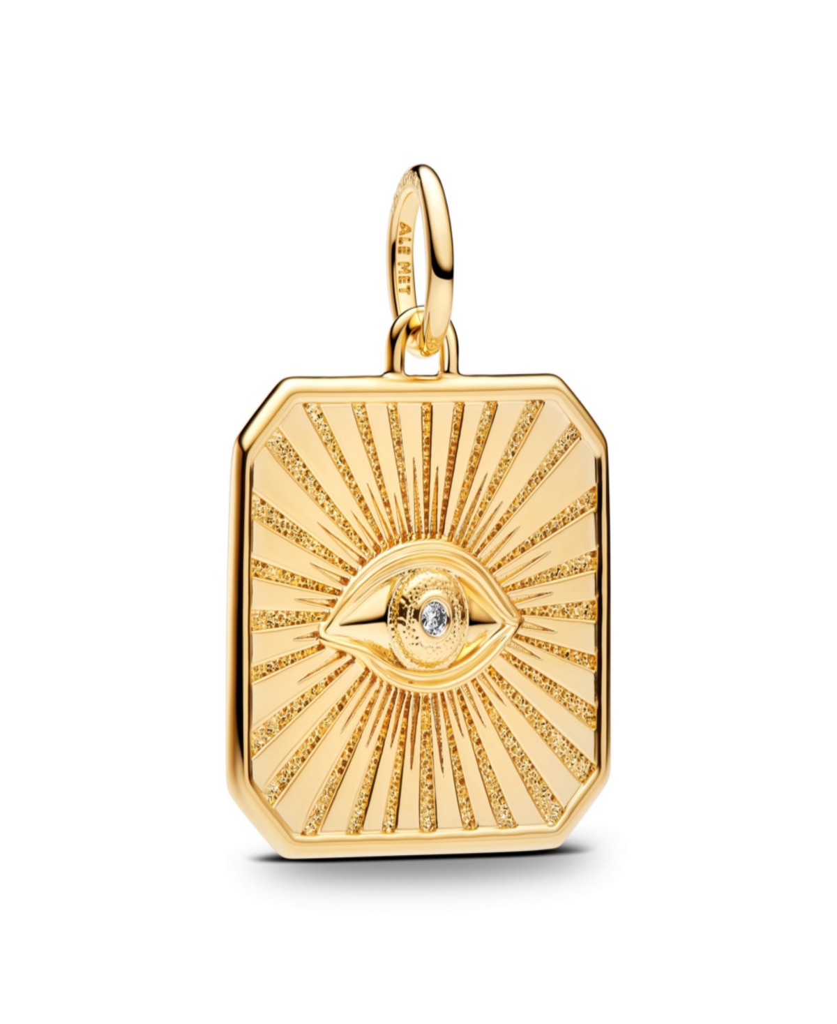 Pandora Pat McGrath Lab-Grown Diamond & Cubic Zirconia The Mystic Eye Charm - Gold