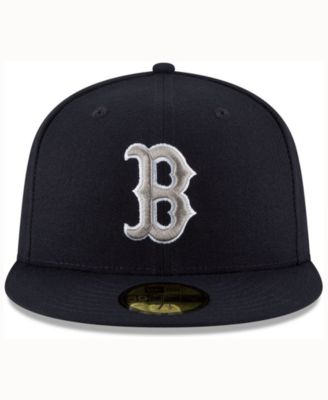 New Era Boston Red Sox Navy Gray White 59FIFTY Cap