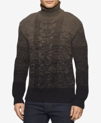 calvin klein men's turtleneck sweater