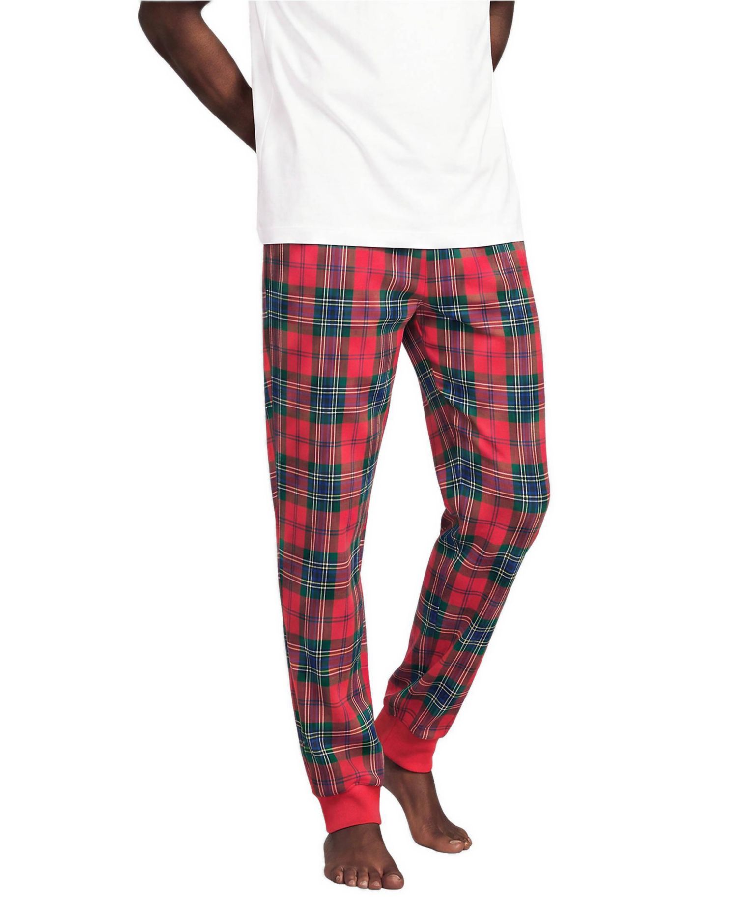 Men's Flannel Jogger Pajama Pants