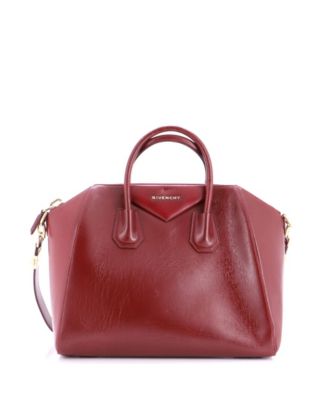 Medium Antigona Bag Glazed Leather