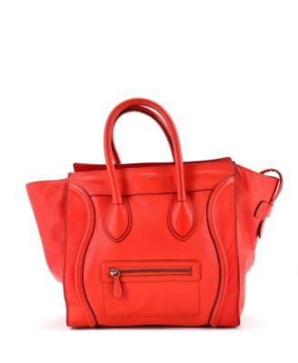 Mini Luggage Bag Grainy Leather