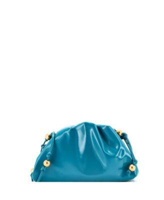 Mini The Pouch Leather with Beaded Details