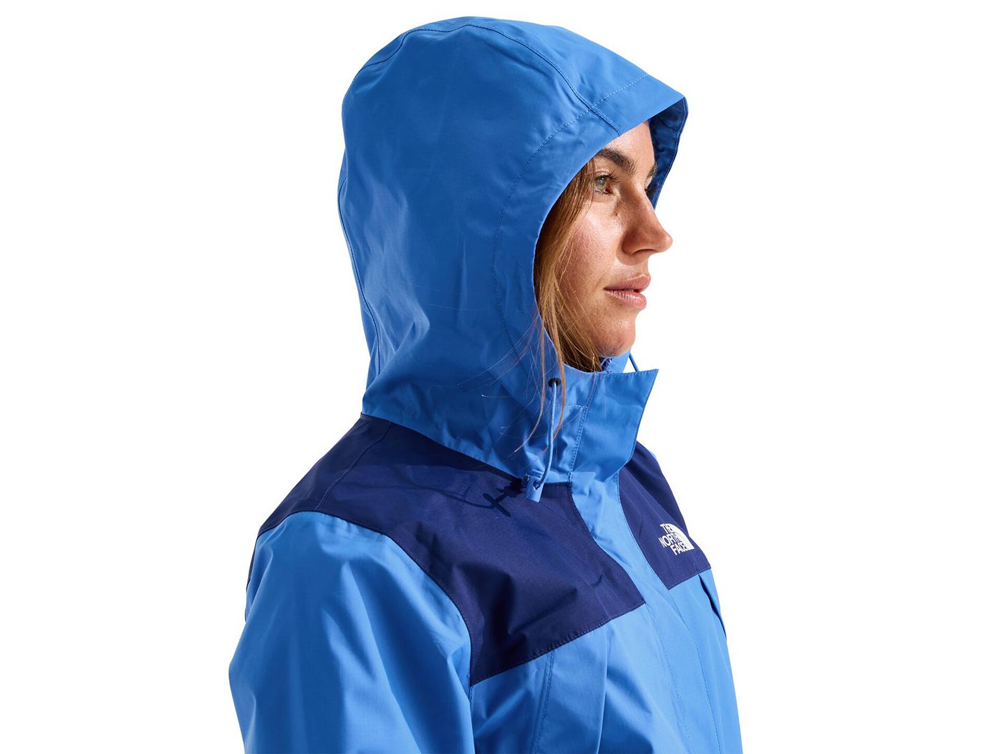Женская куртка The North Face Antora Hooded Rain Jacket, цвет: Синий — фото 5