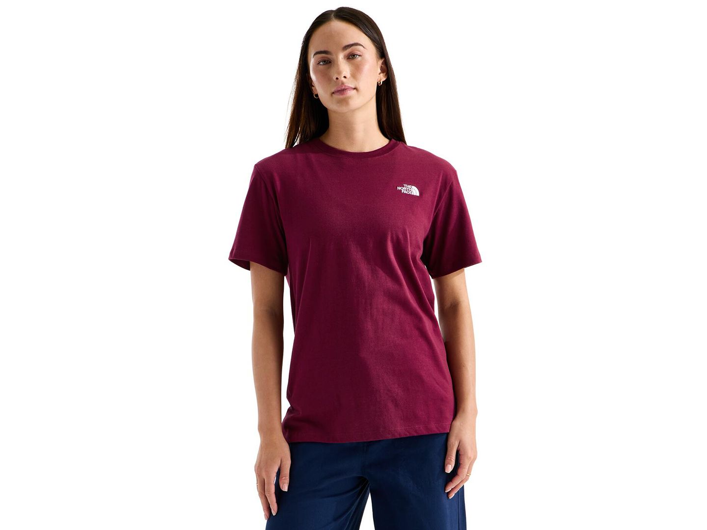 Женская футболка The North Face Evolution Simple Dome Short-Sleeve T-Shirt, цвет: Чёрный — фото 7