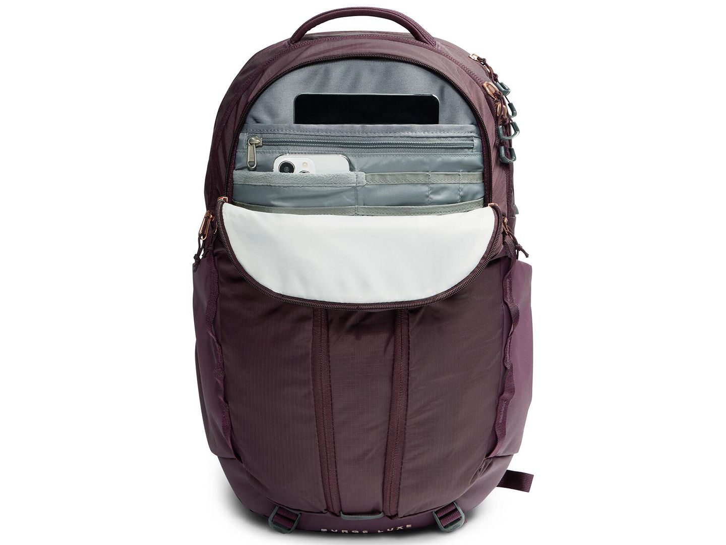 Рюкзак The North Face Surge Luxe Messenger, цвет: Белый дюнный — фото 16